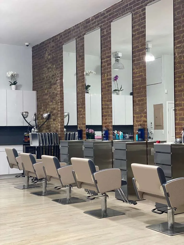 Interior detail of the Astoria salon
